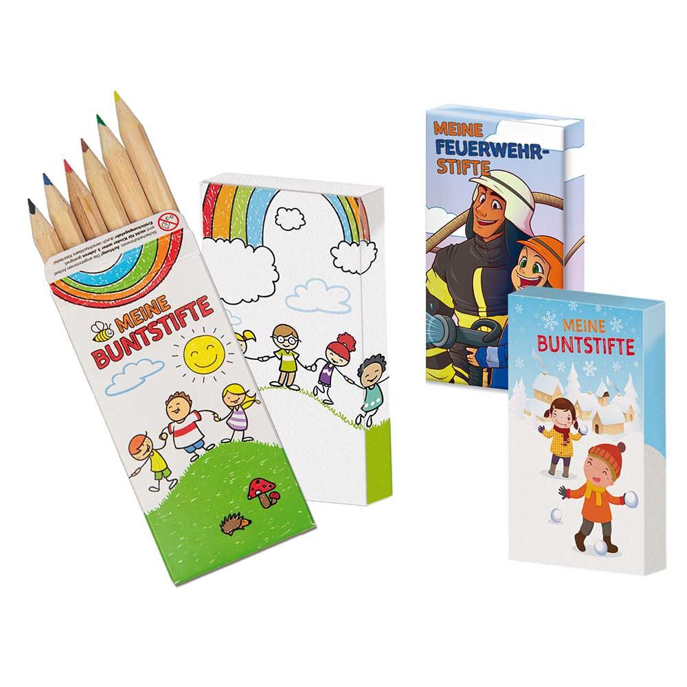 Buntstiftbox - Standard mit 1-c Logoeindruck-395