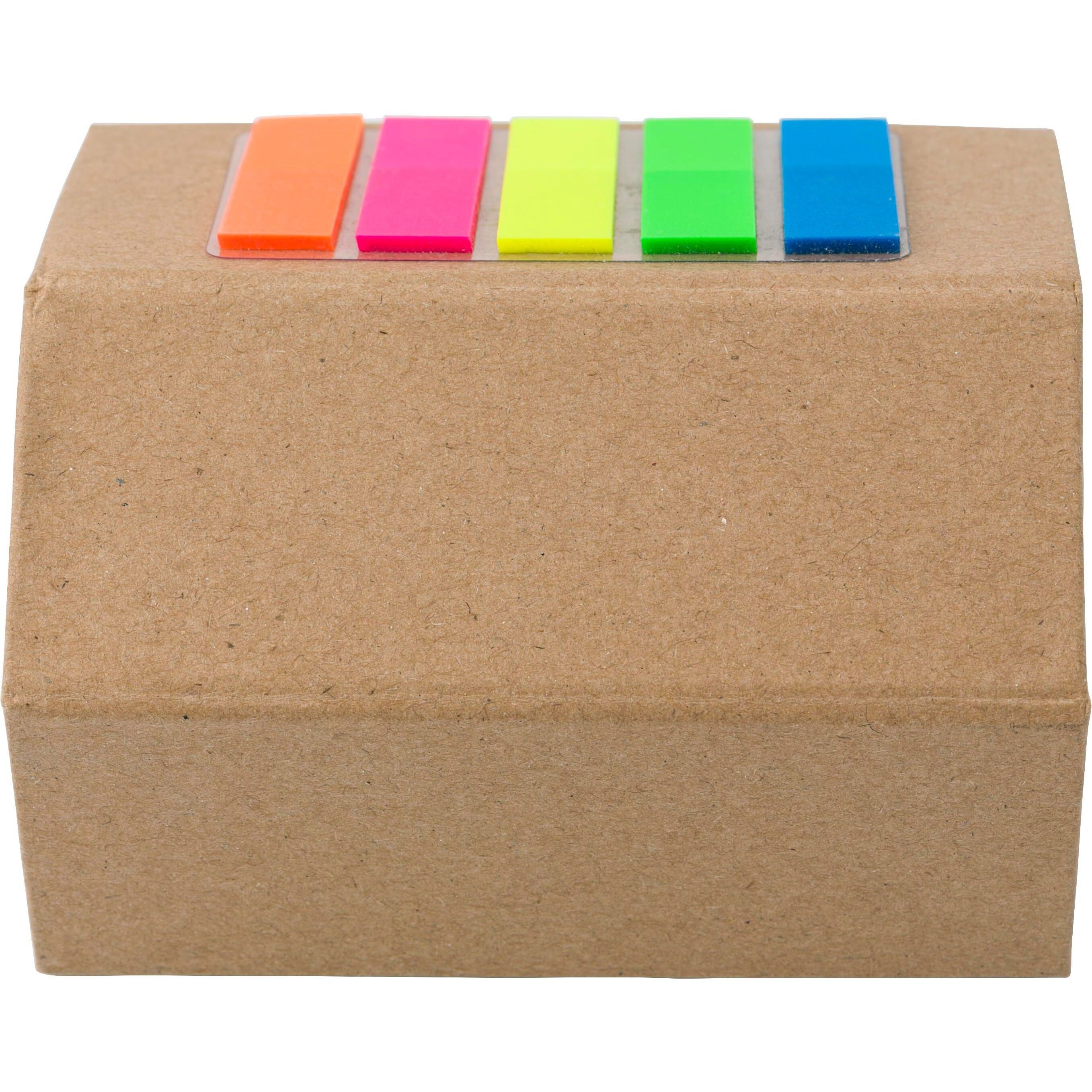 Haftnotizen aus Karton Marnie - braun-951