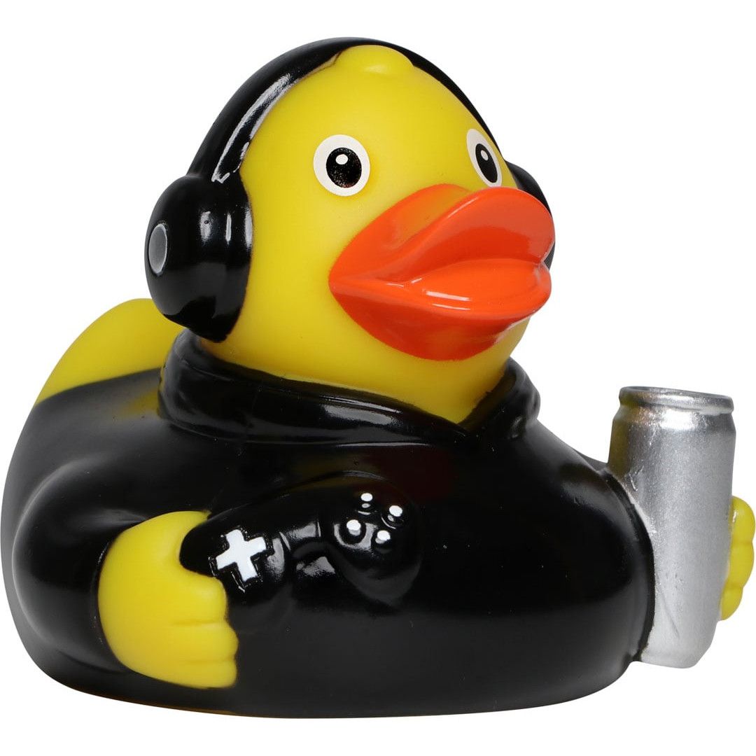 Quietsche-Ente Gamer - bunt-908