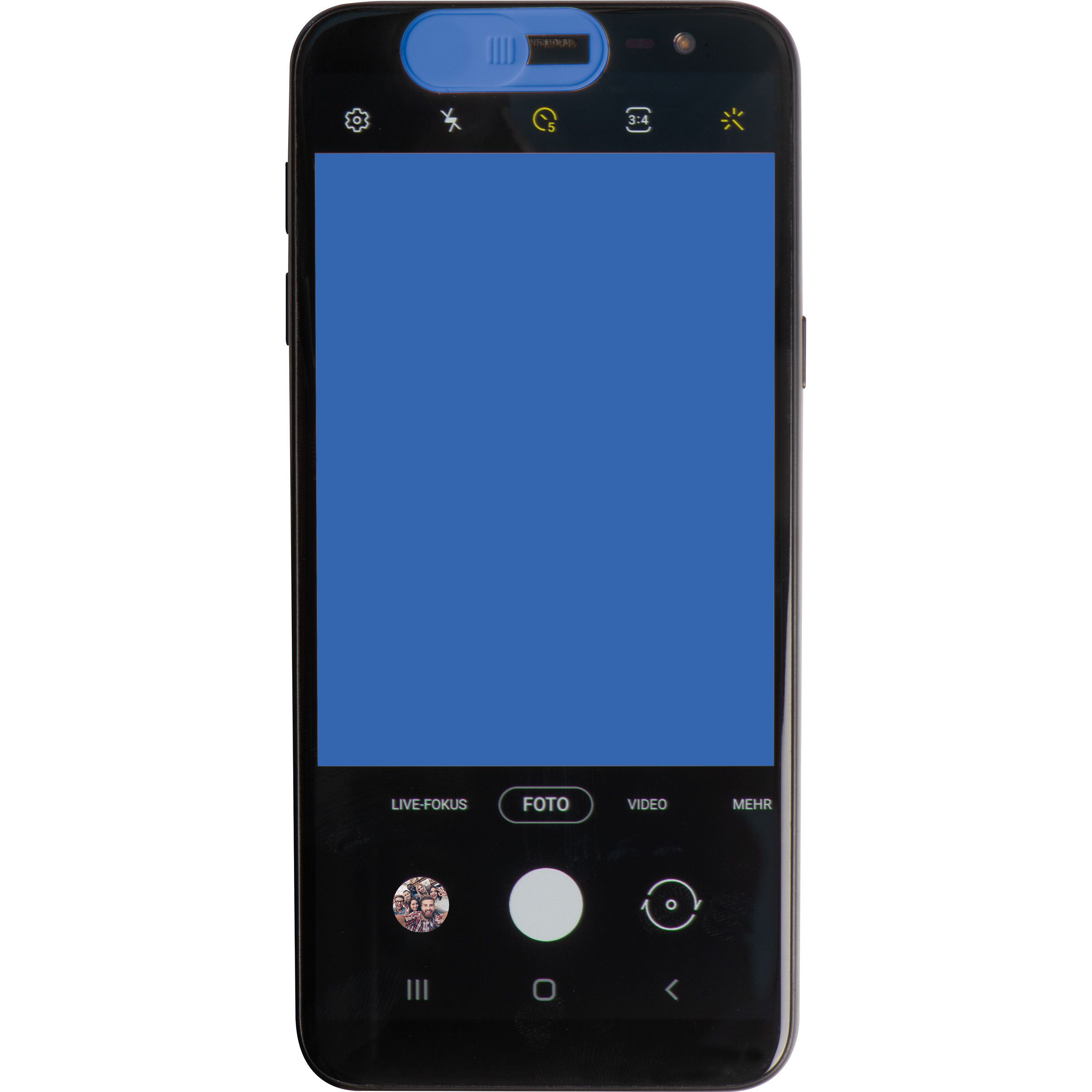 Abdeckung für Handykamera - blau-904
