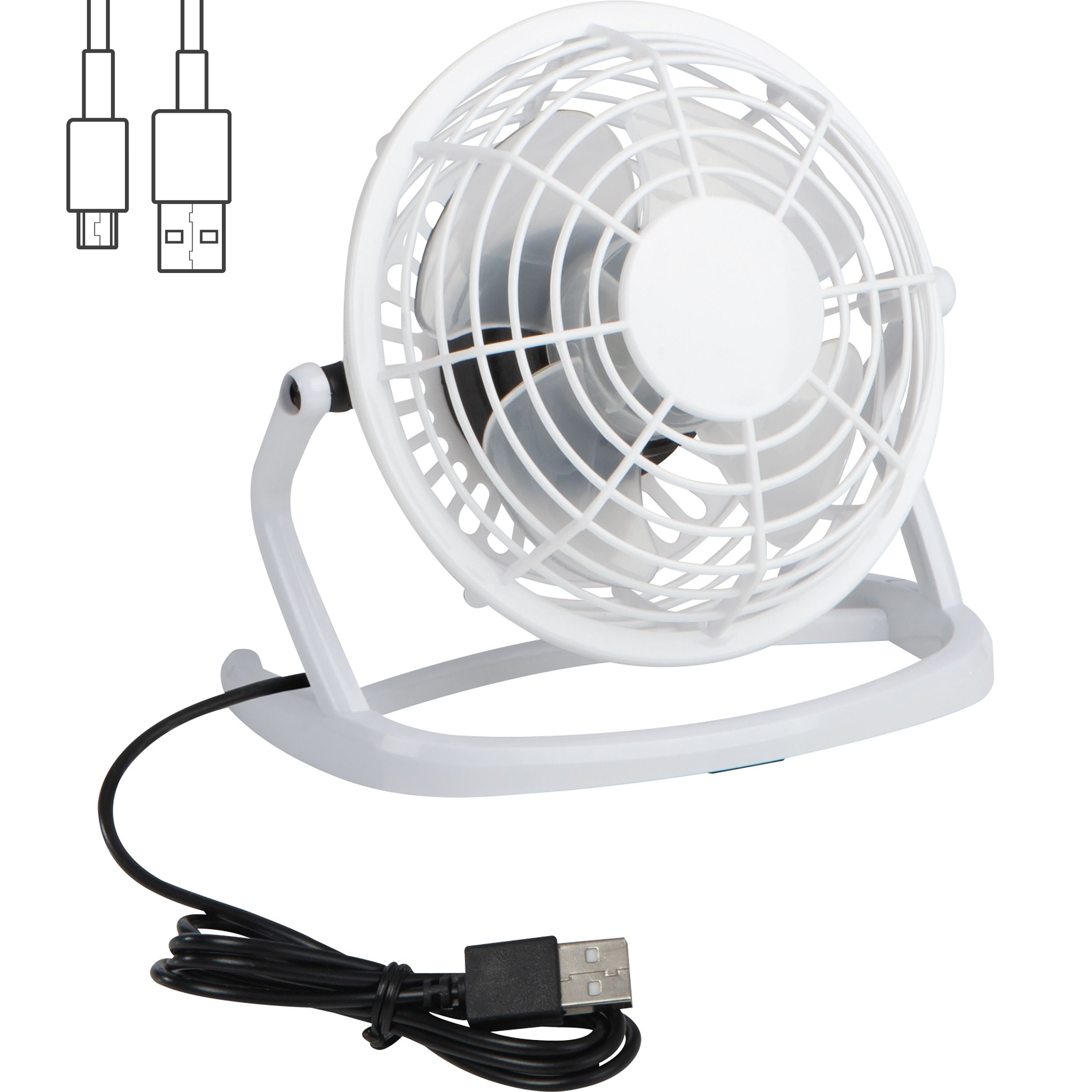 Tischventilator Bali - weiß-307