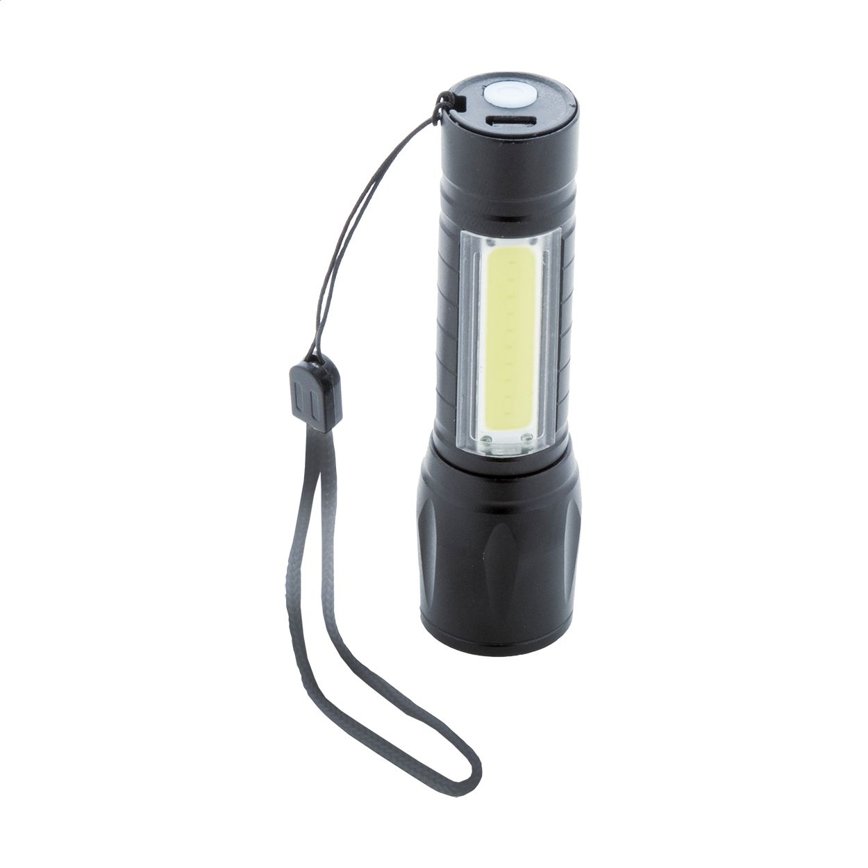 Akku-Taschenlampe Chargelight Zoom - schwarz-38