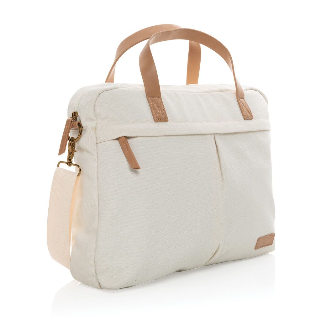 Impact AWARE™ 16 oz. rCanvas Laptop-Tasche - off white-557