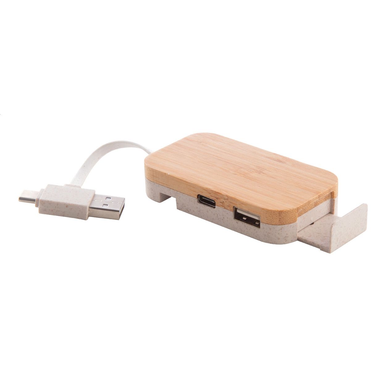 USB Hub Holbaru - natur-321