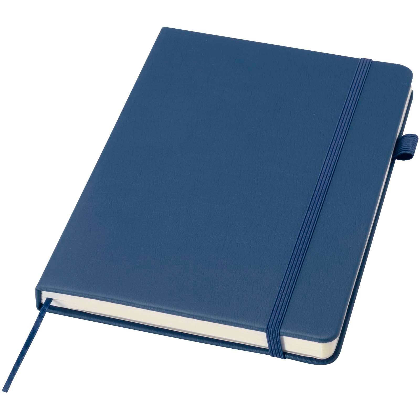 Liss A5 Hardcover Notizbuch aus recyceltem Kunststoff - ozeanblau-182