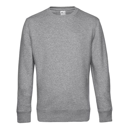 KING Crew Neck Sweat_° - heather grey - 3XL-581