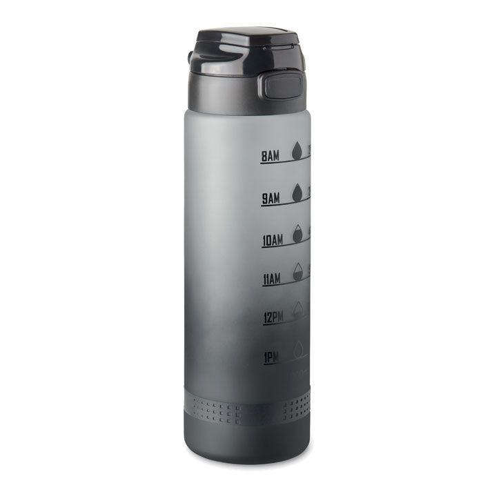 Sport-Trinkflasche RPET 1L LEVEL - weiß-61