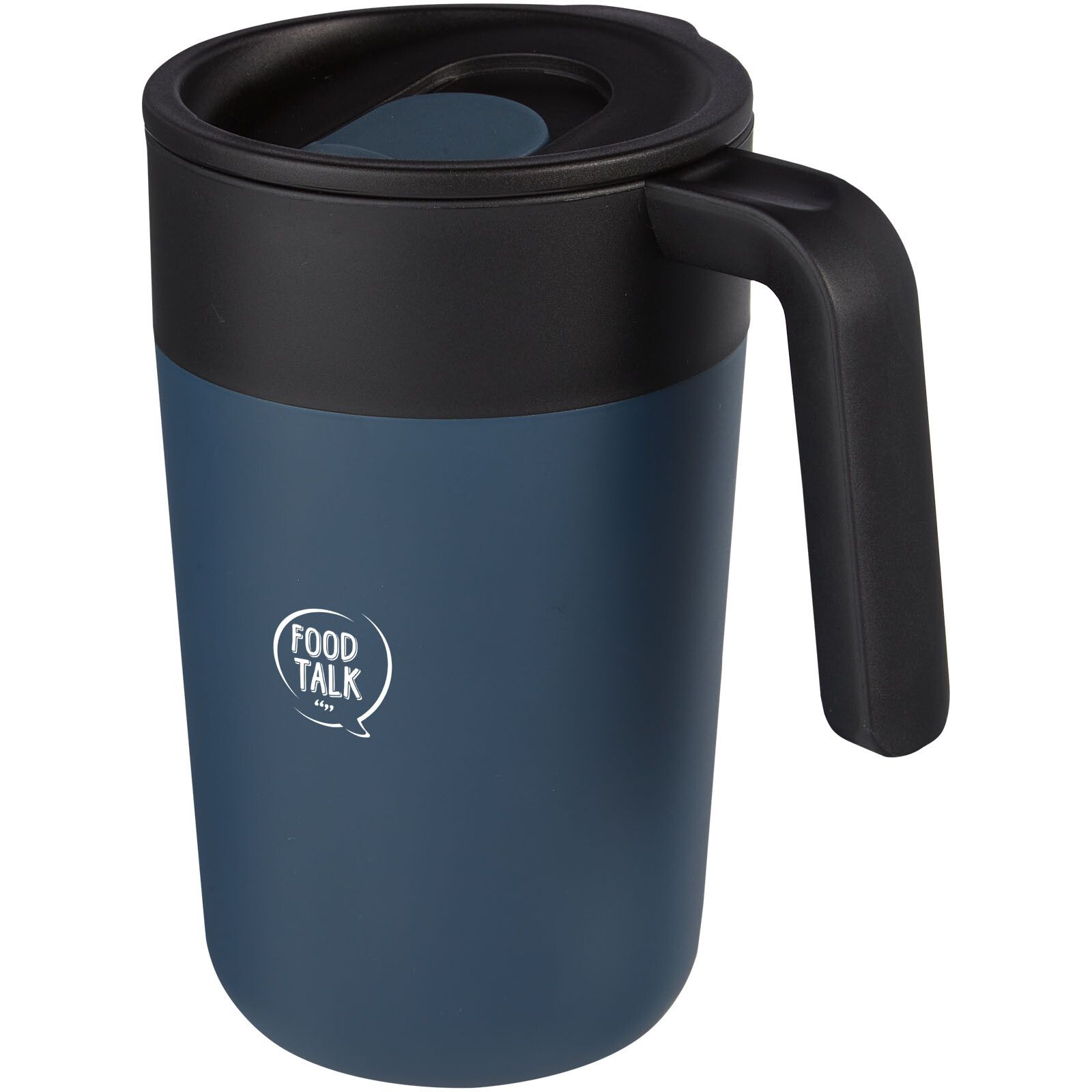 Nordia 400 ml doppelwandiger Becher aus Recyclingmaterial - dunkelblau-236