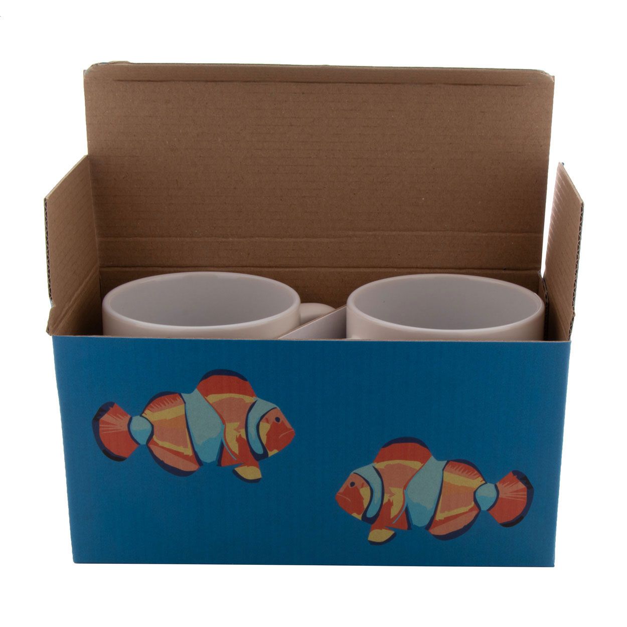 CreaBox Mug Double Individuelle Doppel-Tassenbox - weiß-425