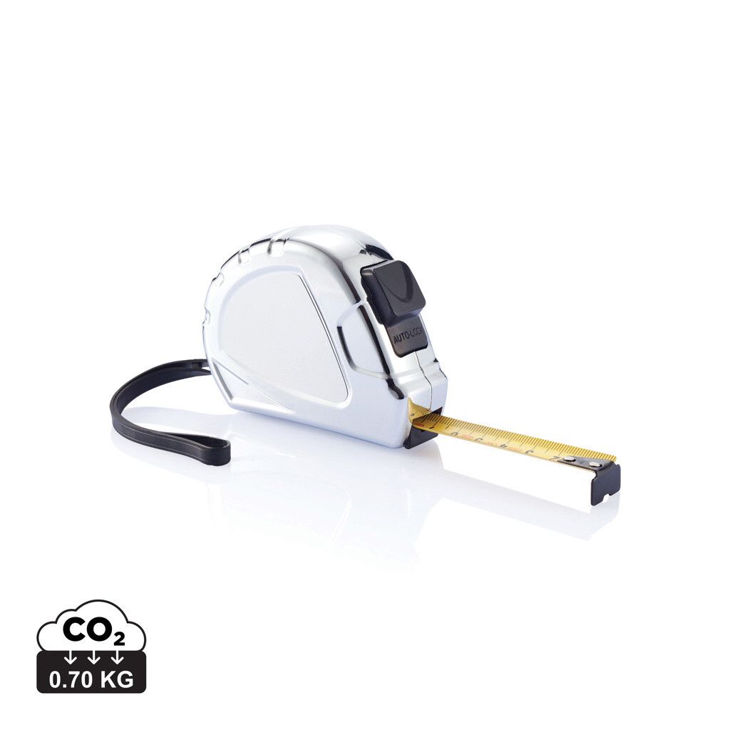 3m/16mm Auto-Stopp Maßband Ergonomic - silber-650