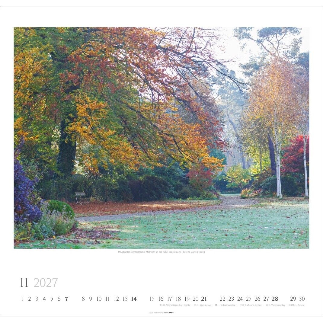 Gartenträume - Blumen & Garten  Kalender-603