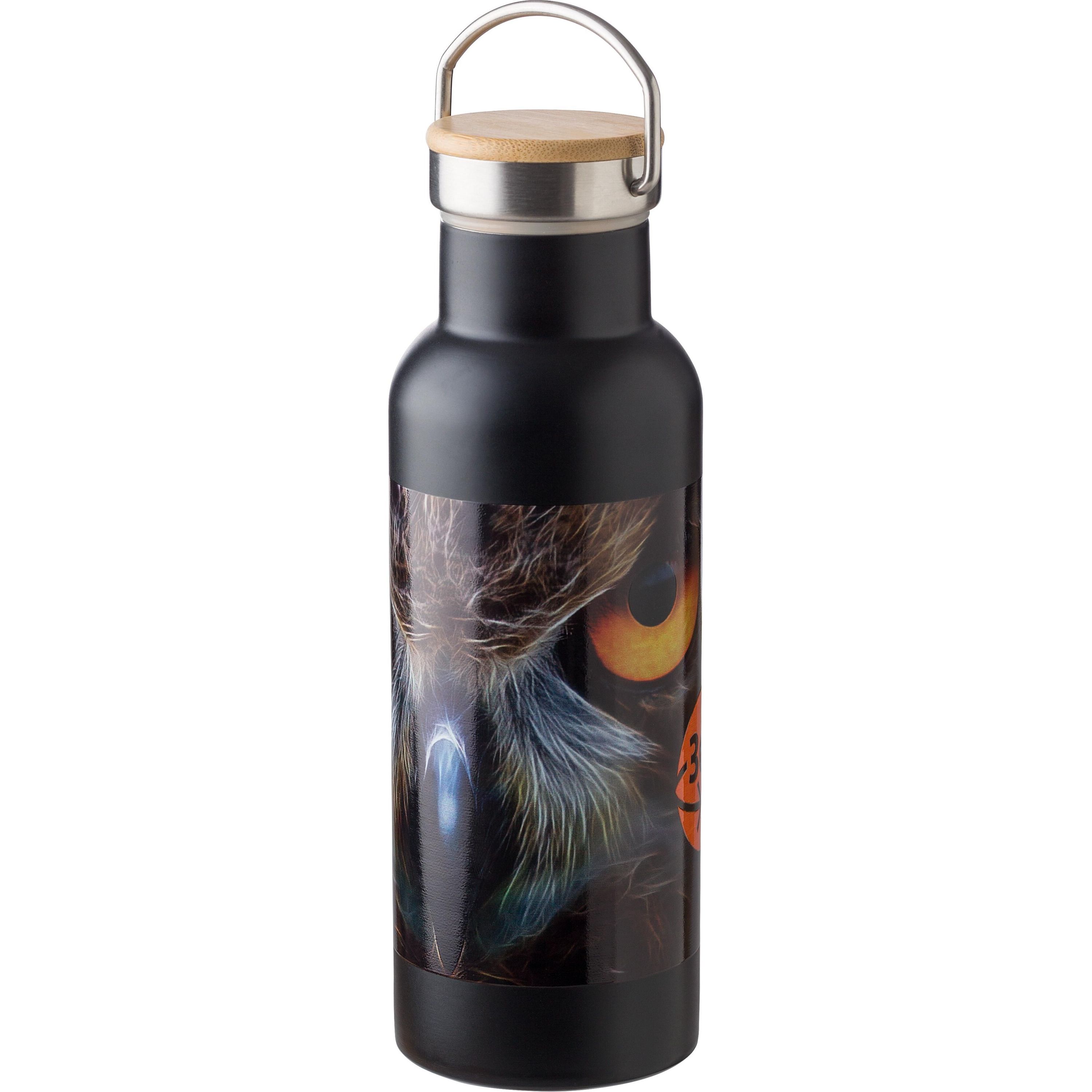 Edelstahl-Trinkflasche doppelwandig Odette - weiß-74