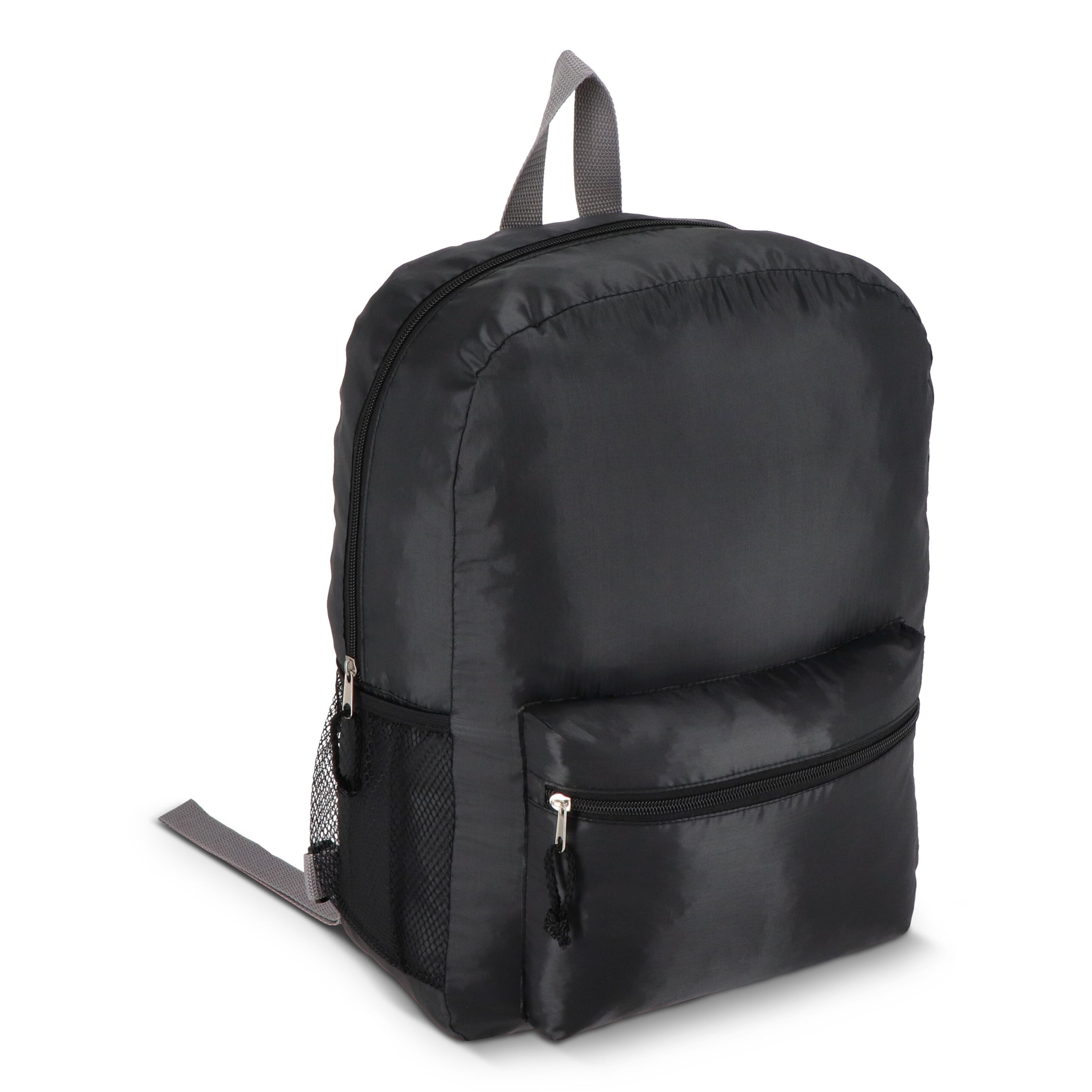 R-PET 190T Leichter Rucksack 16l - schwarz-566