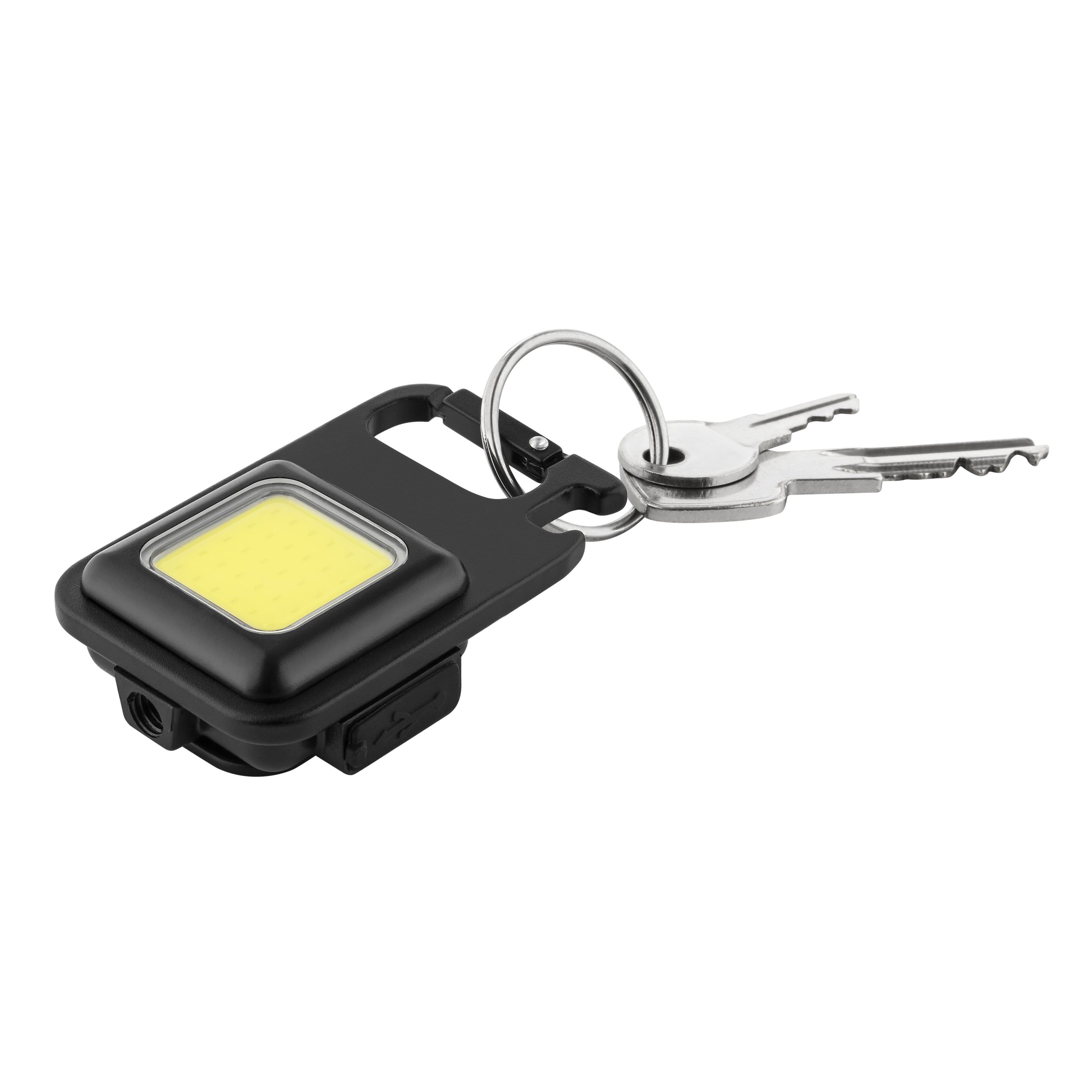 Metmaxx® LED MegaBeam Lampe "MiniSquareLightReCharge" - schwarz-717