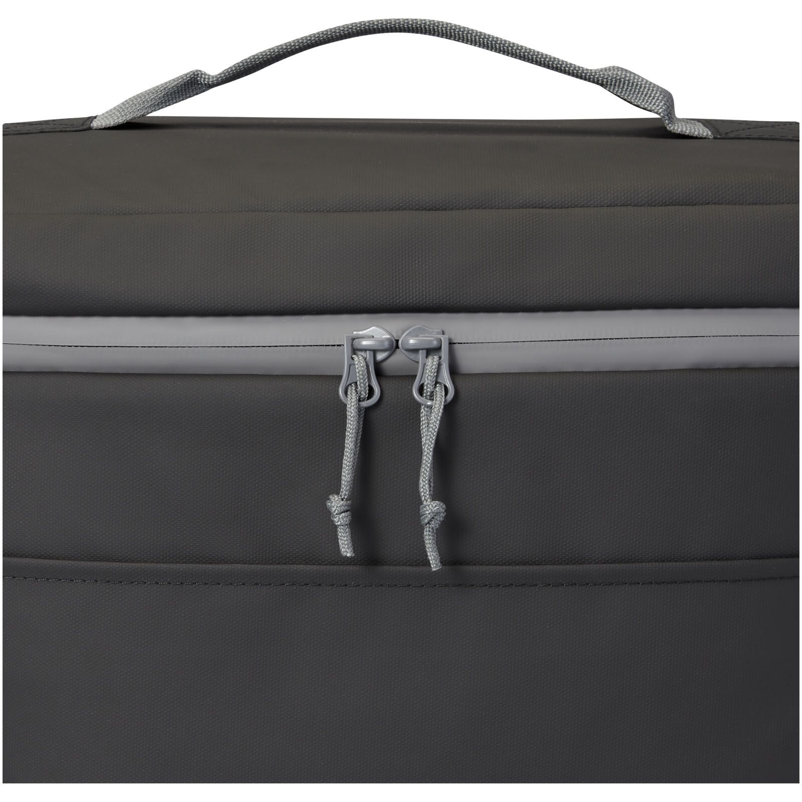 Aqua wasserabweisende Kühltasche für 20 Dosen aus GRS Recyclingmaterial 22 L - schwarz-536