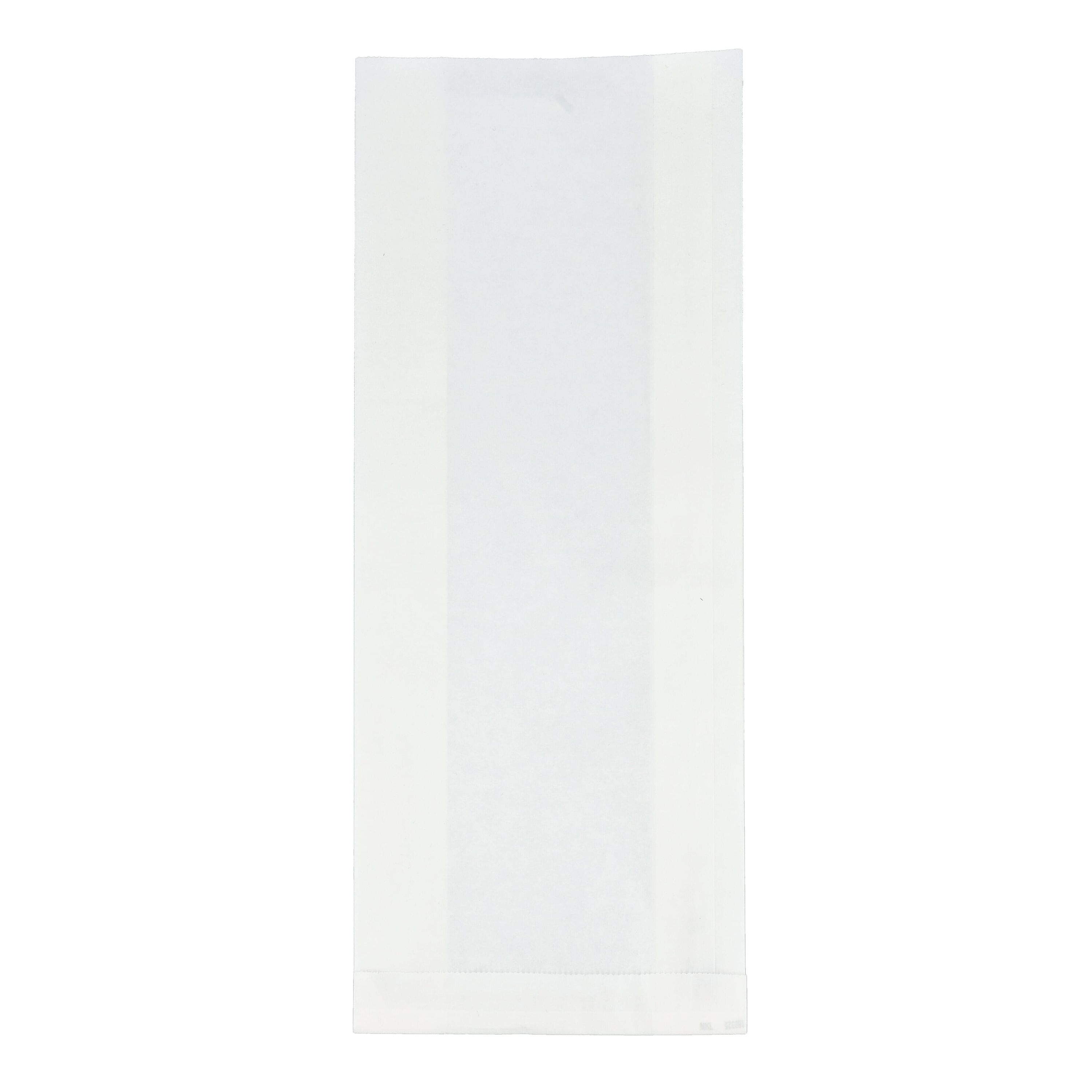 Papiertüte 50g/m² 14 x 6 x 27cm - weiss-502