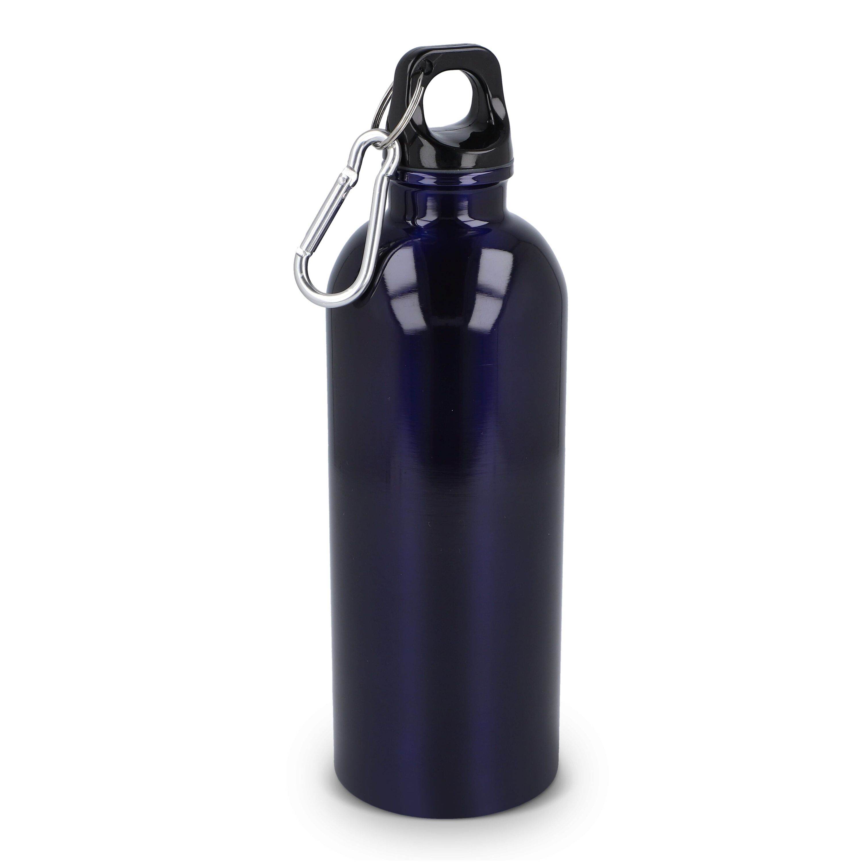 R-Edelstahl einwandige Flasche mit Karabiner 500 ml - dunkelblau-375
