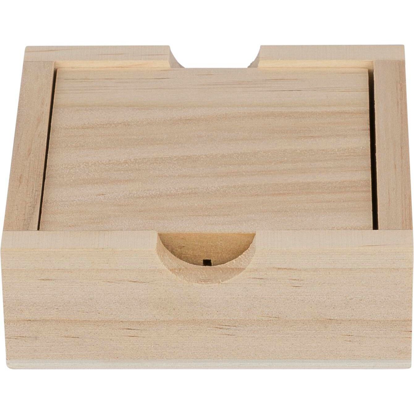 Mini-Sudoku-Set aus Kiefernholz Kenza - braun-877