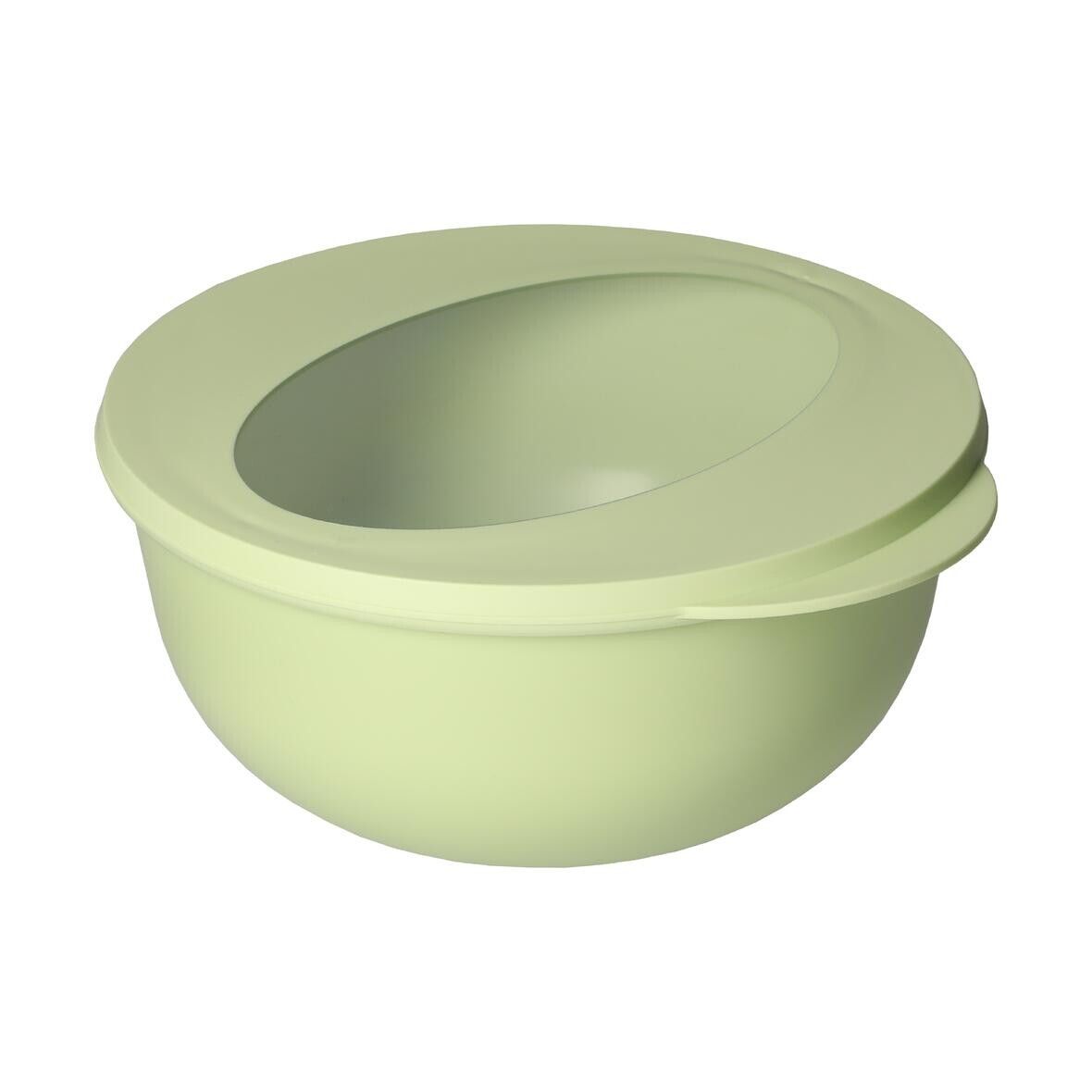 Food-Bowl ToGo, Deluxe, 1,0 l - geselliges grün - transparent-436