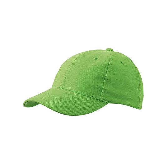 6-Panel Cap Laminated - lime green-56