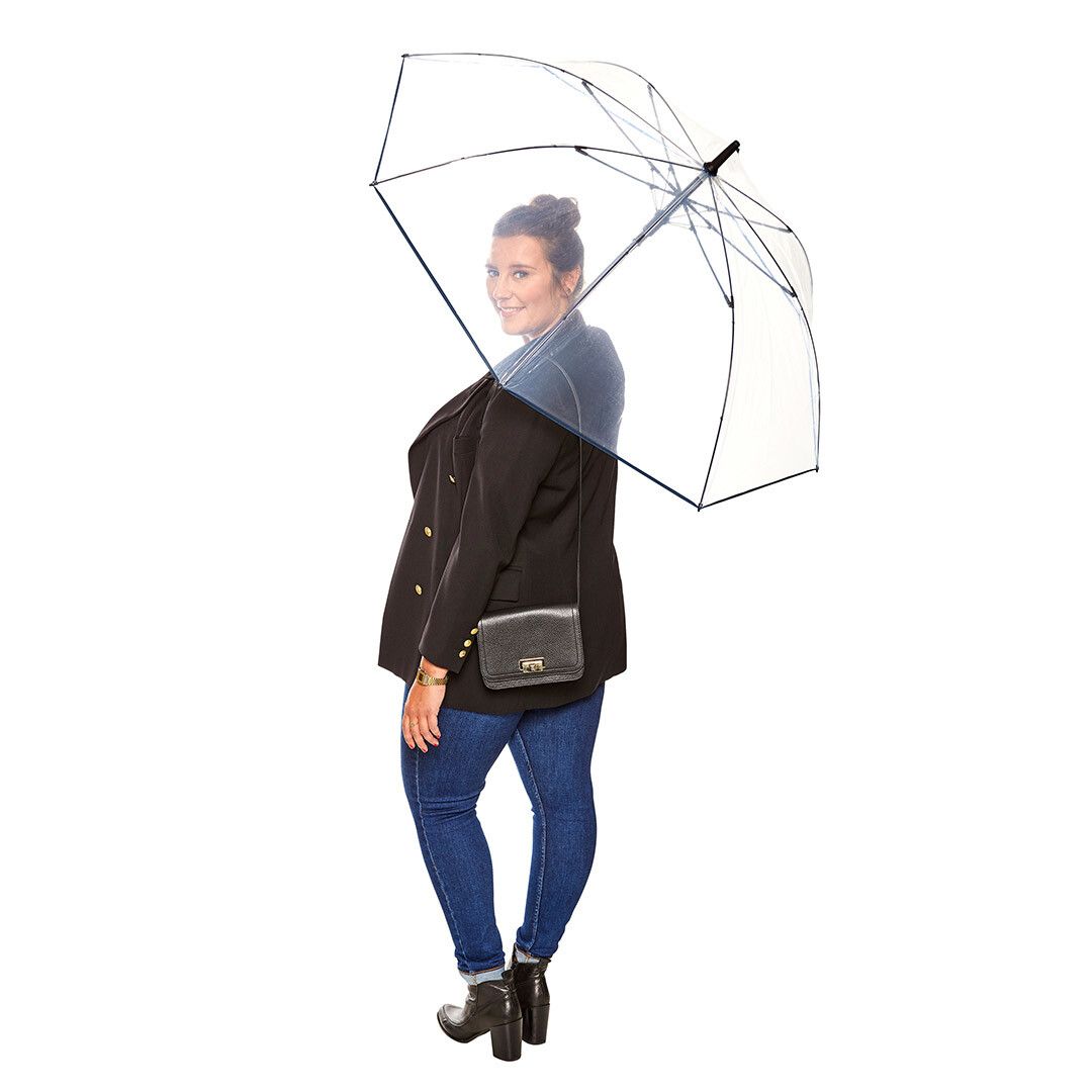 AC-Gästeschirm FARE® Pure Ø120 cm - transparent - marine-224