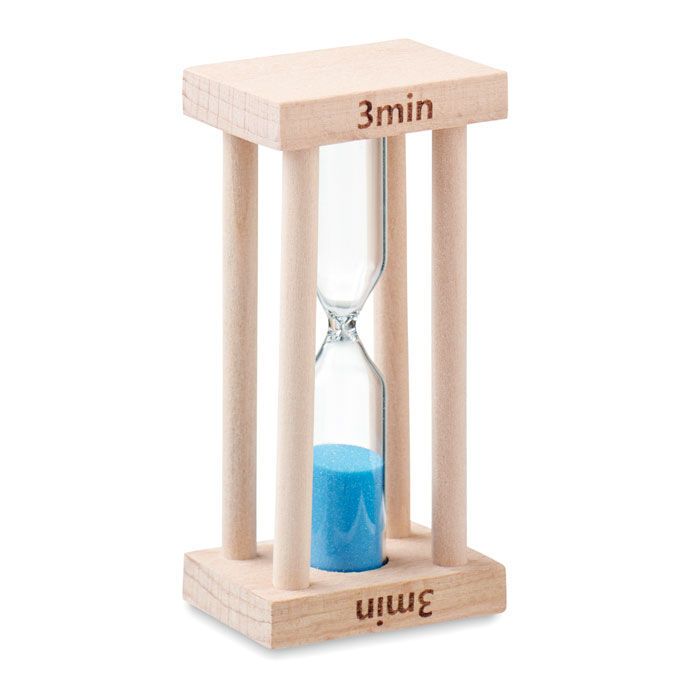 Sanduhr 3 min CI - holz-427