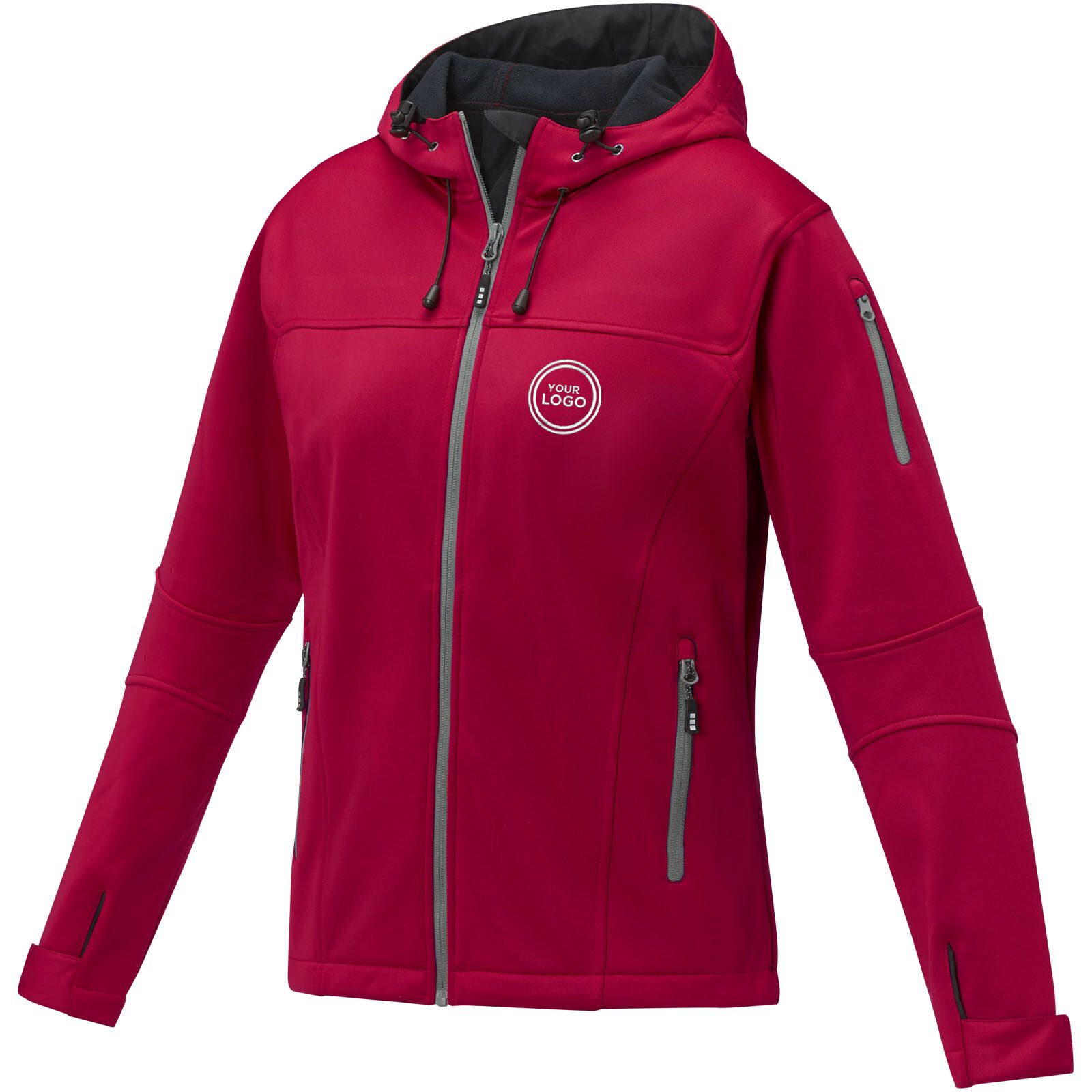 Match Softshelljacke für Damen - rot - XL-131