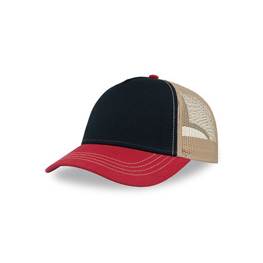 Rapper Canvas Cap Recycled - navy - burgundy - khaki-741