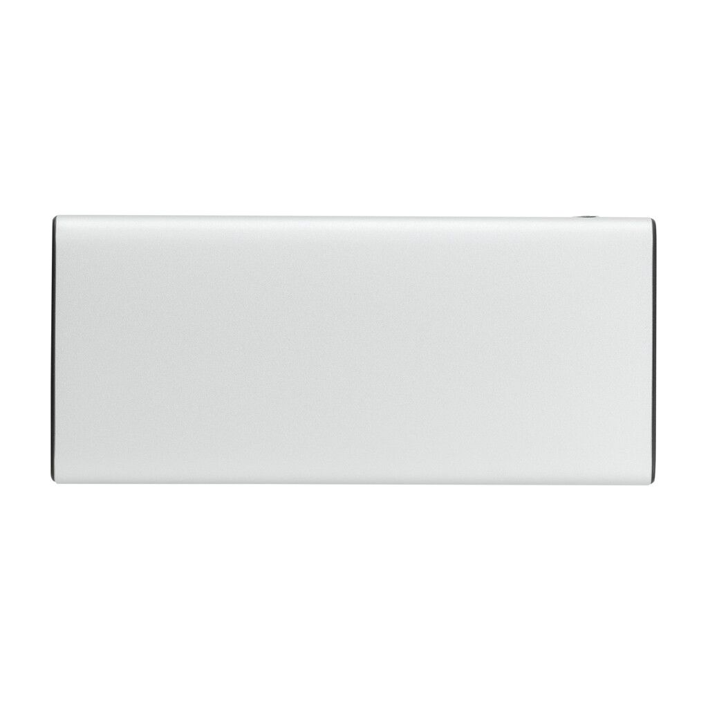 18W PD Powerbank mit 10.000 mAh aus Aluminium - silber-305