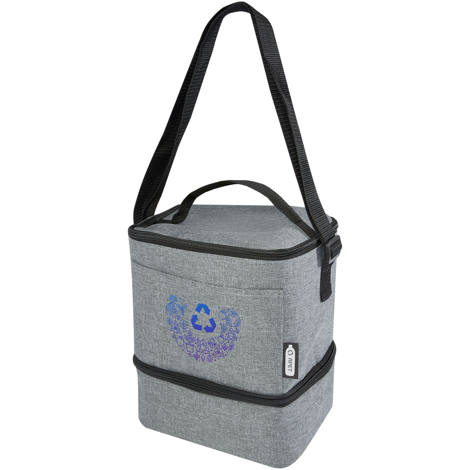 Tundra GRS rPET Lunch Kühltasche für 9 Dosen 9L - heather grau-52