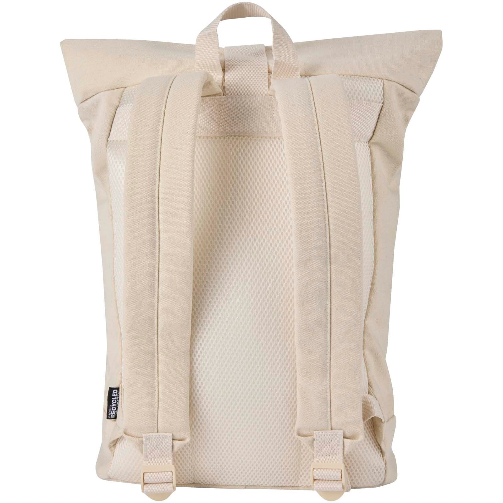 Recanvas 14” GRS recycelter Rolltop-Rucksack 16L - sandstone-133