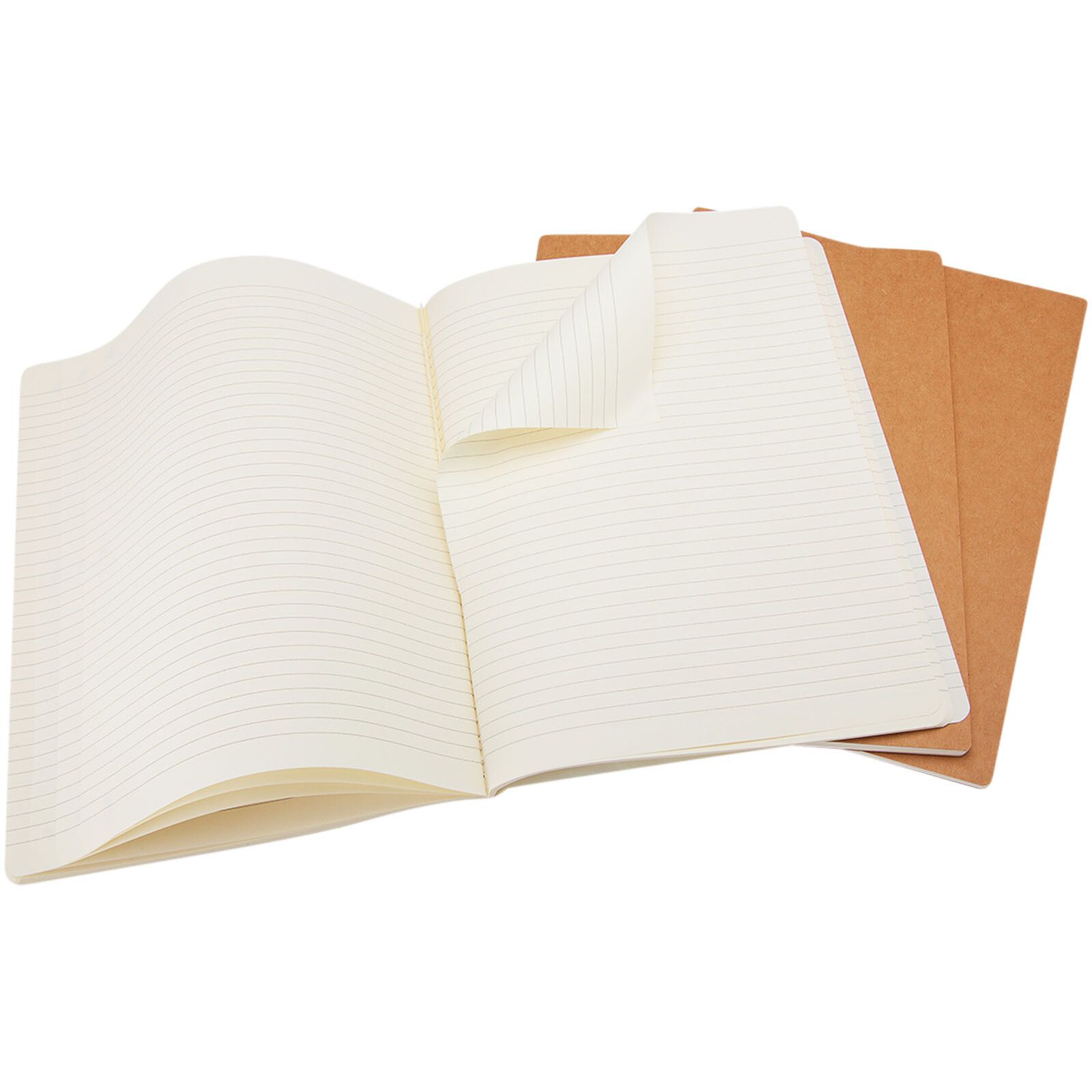 Moleskine Cahier Journal L – liniert - kraftpapier-722