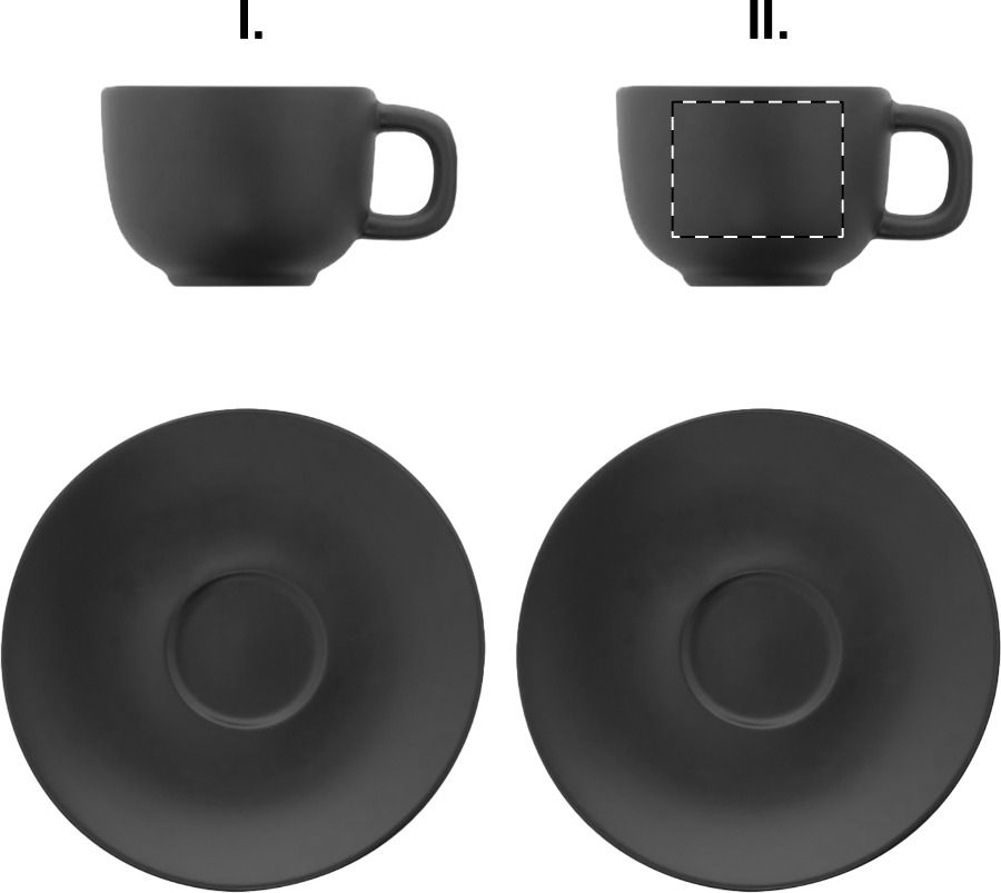 Veredelungsposition Tasse 2 - für Rechtshänder