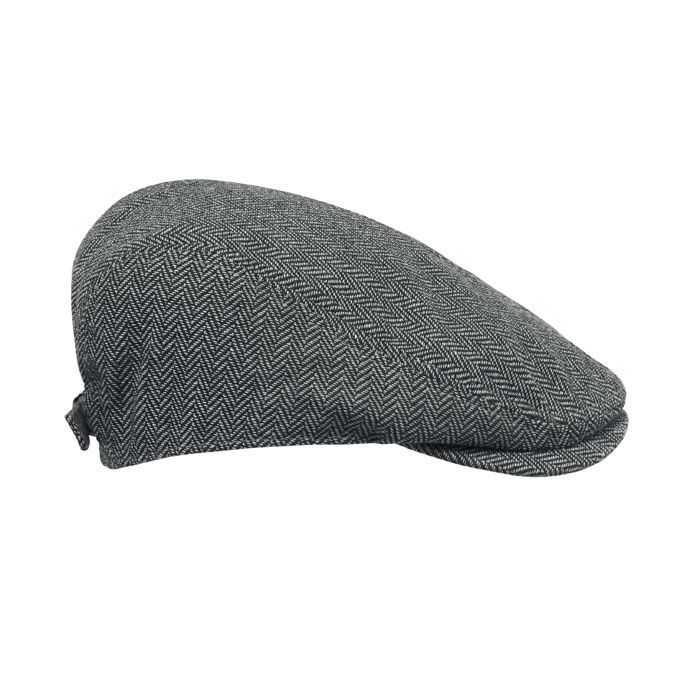 Newsboy-Kappe 335 g/m² BLIND PEAK - grau-374