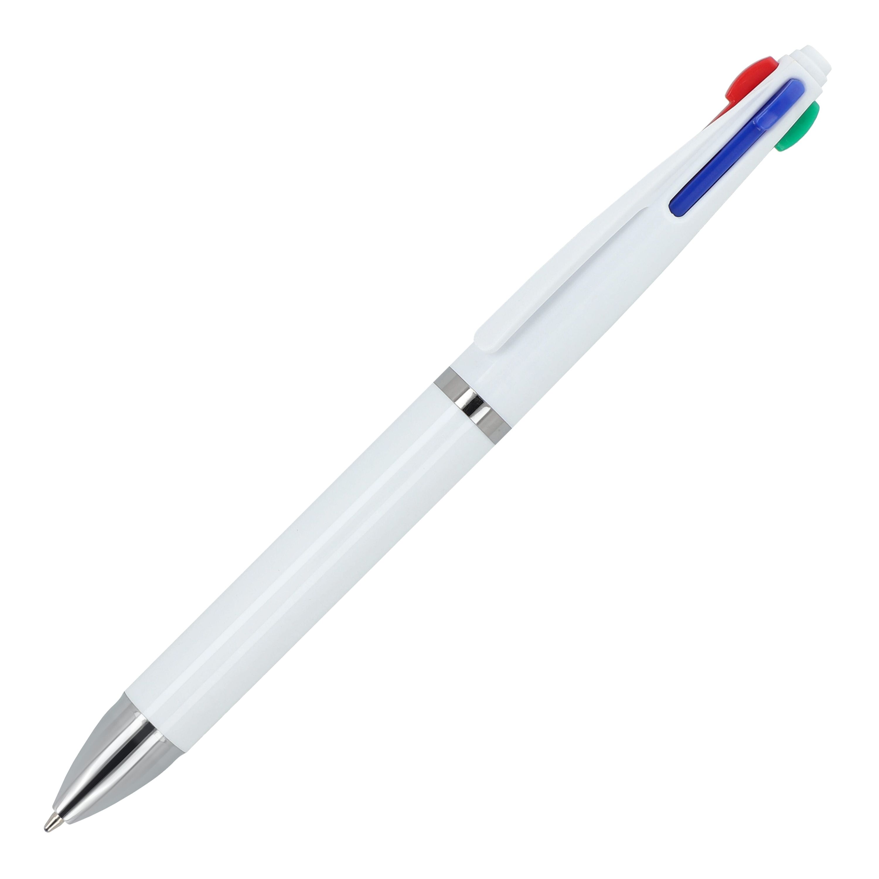 4-Farben-Stift  - weiss-965