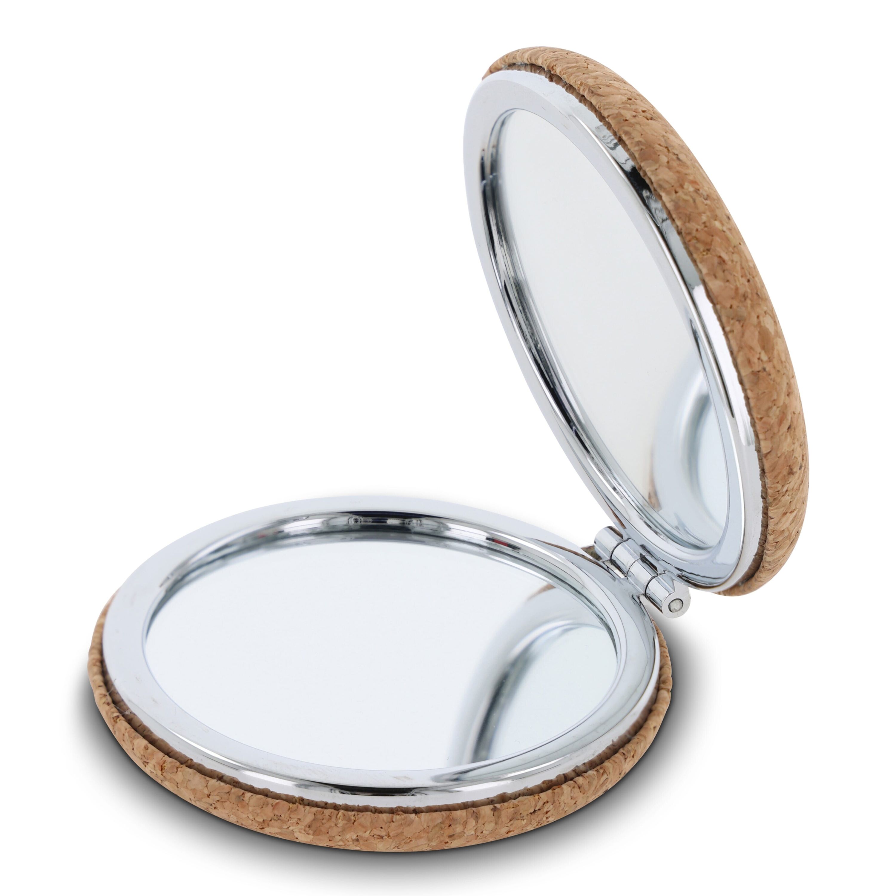 Taschenspiegel Kork - natur-45