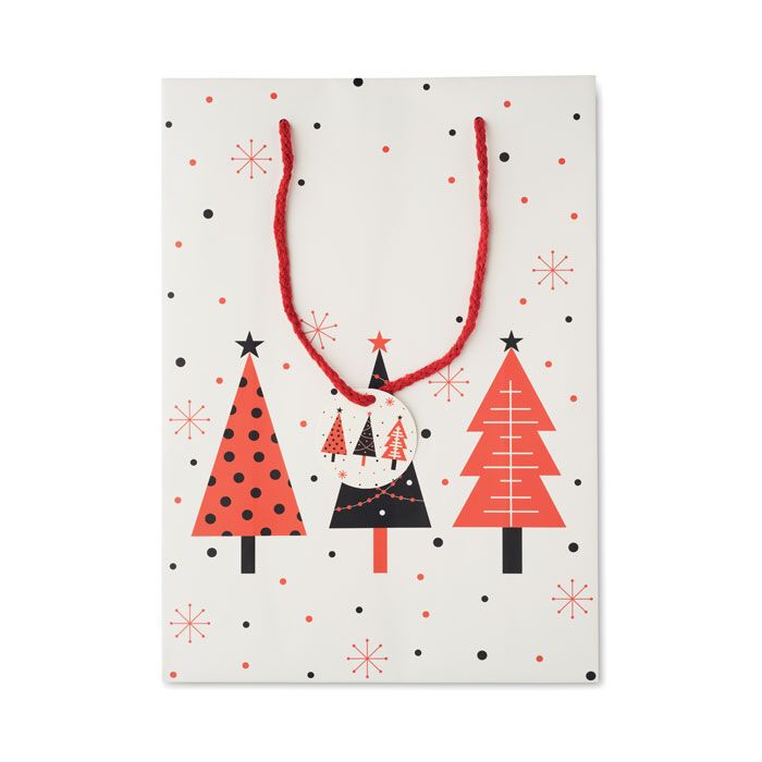 Geschenkpapiertüte, groß BOSSA LARGE - weiß-292