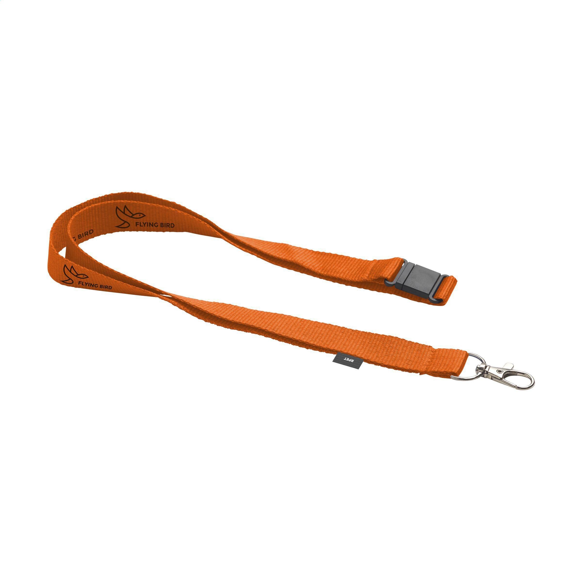 Lanyard Safety GRS RPET 2 cm Schlüsselband - orange-146