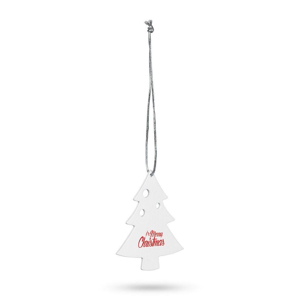 MORZINE Weihnachtsfiguren zum Aufhängen - weiß-266