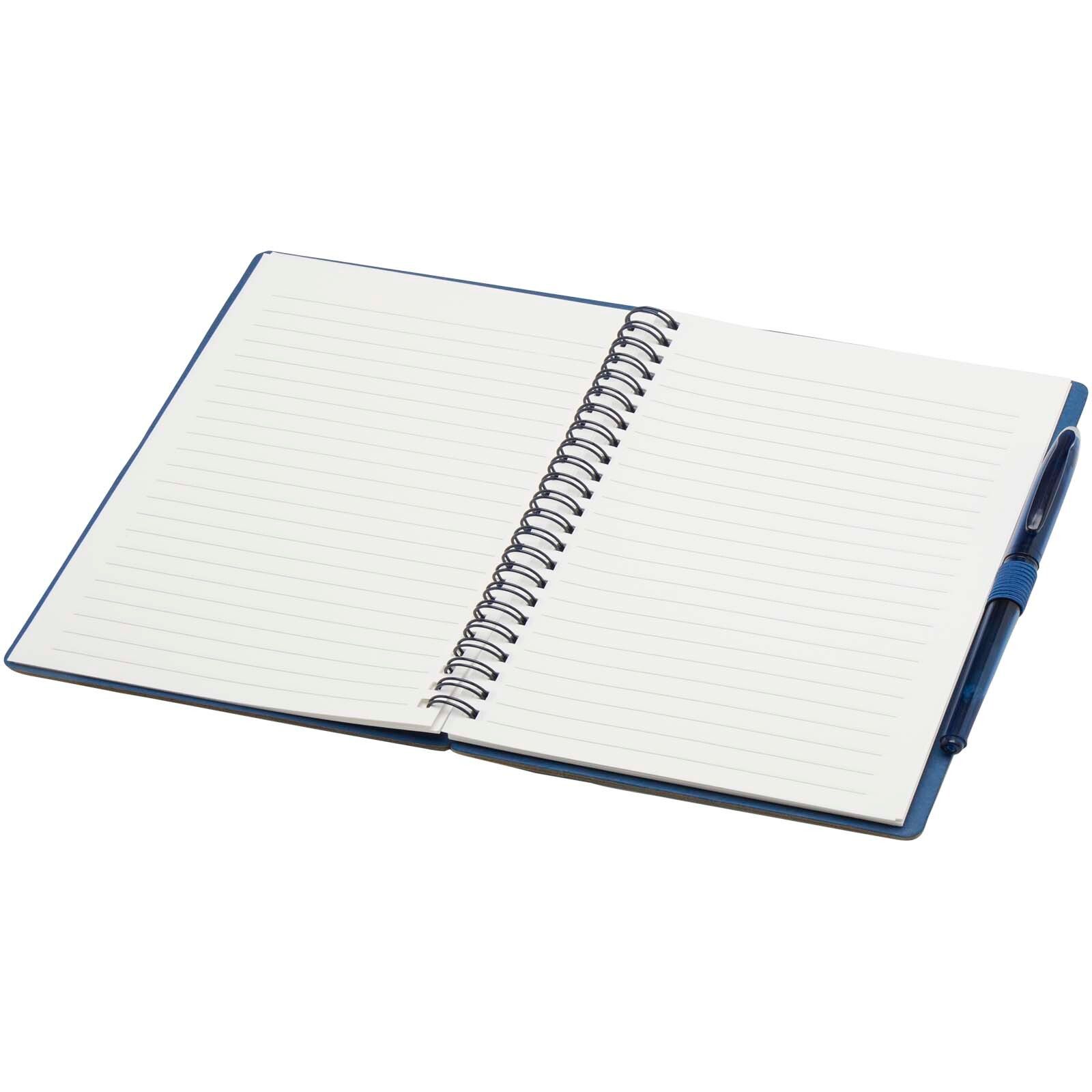 Slate A5 wiederverwendbares Hardcover Notizbuch und Stiftset (schwarze Mine) - navy-494