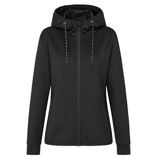 Recycled Scuba Jacket Women - black opal-255