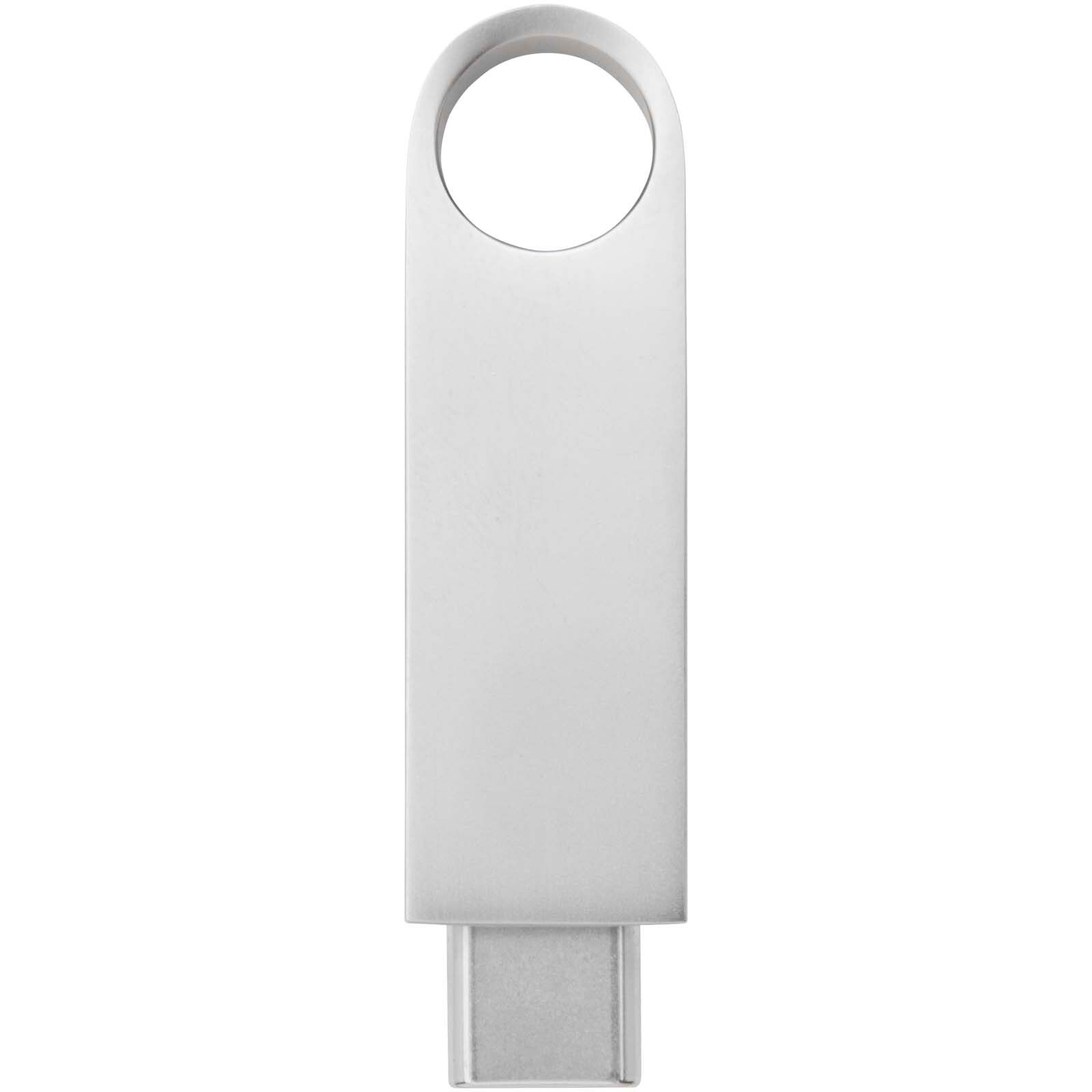 Typ C USB 3.0 Stick rund - silber - 64 GB-476