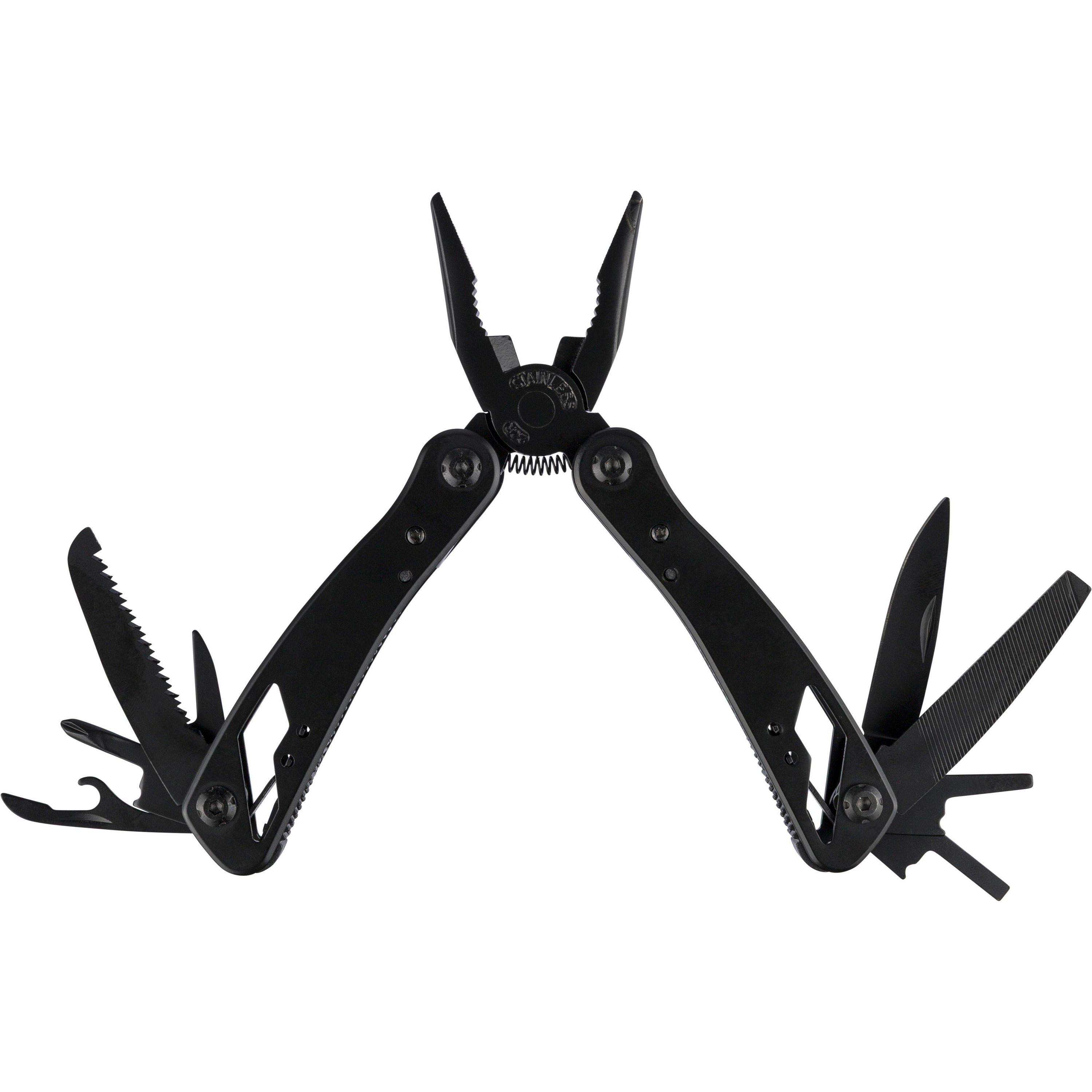 Schwarzes Aluminium-Multitool Ariane - schwarz-687