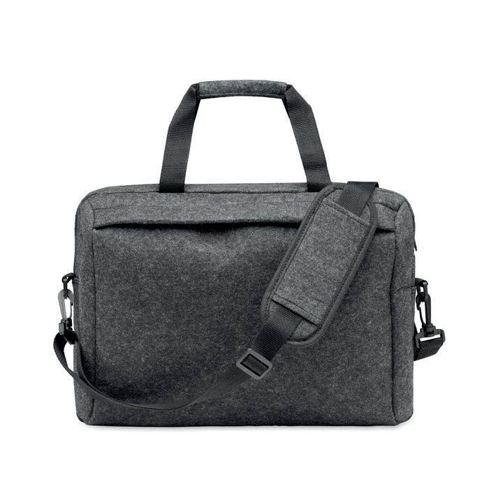 13" Laptop Tasche RPET-Filz PLANA - steingrau-157
