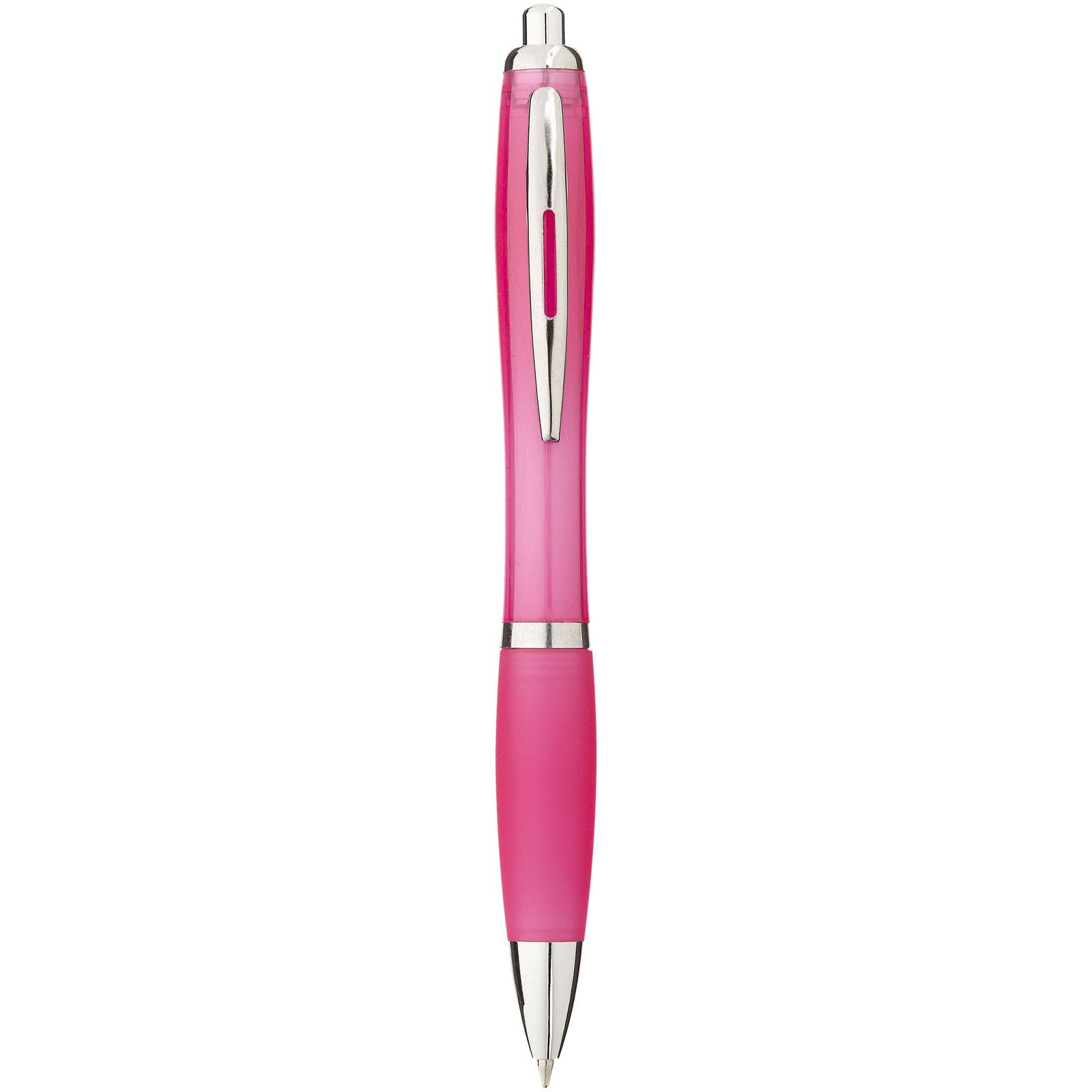 Nash Kugelschreiber mit farbigem Schaft und Griff (schwarze Mine) - magenta-460
