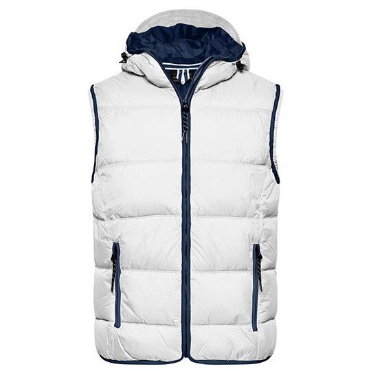 Men´s Maritime Vest - white - navy-859