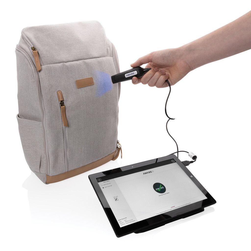 Impact AWARE™ 16 oz. r recyceltem canvas 15" Laptop-Rucksack - grau-138