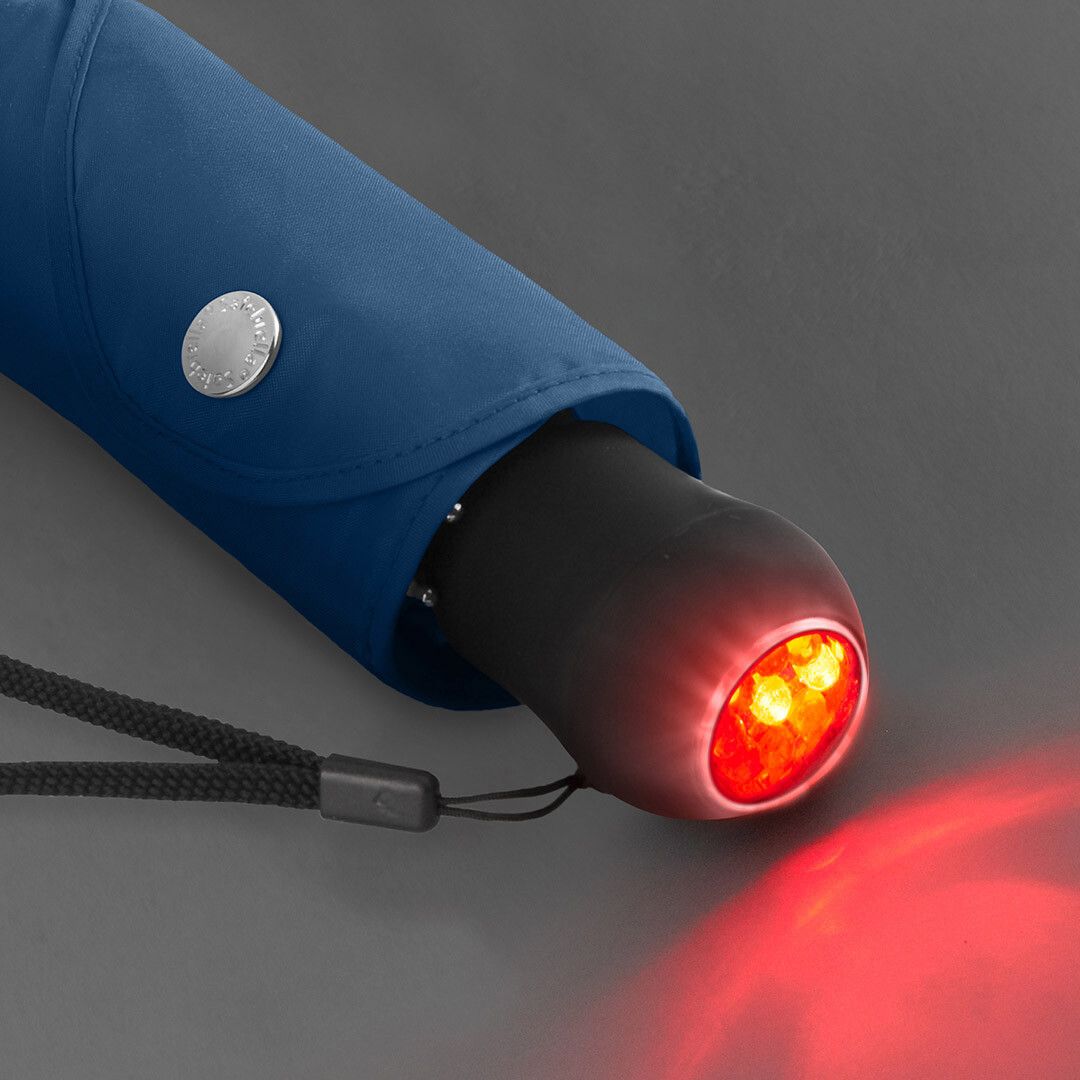 Taschenschirm Safebrella® LED-Lampe Ø98 cm - marine-222
