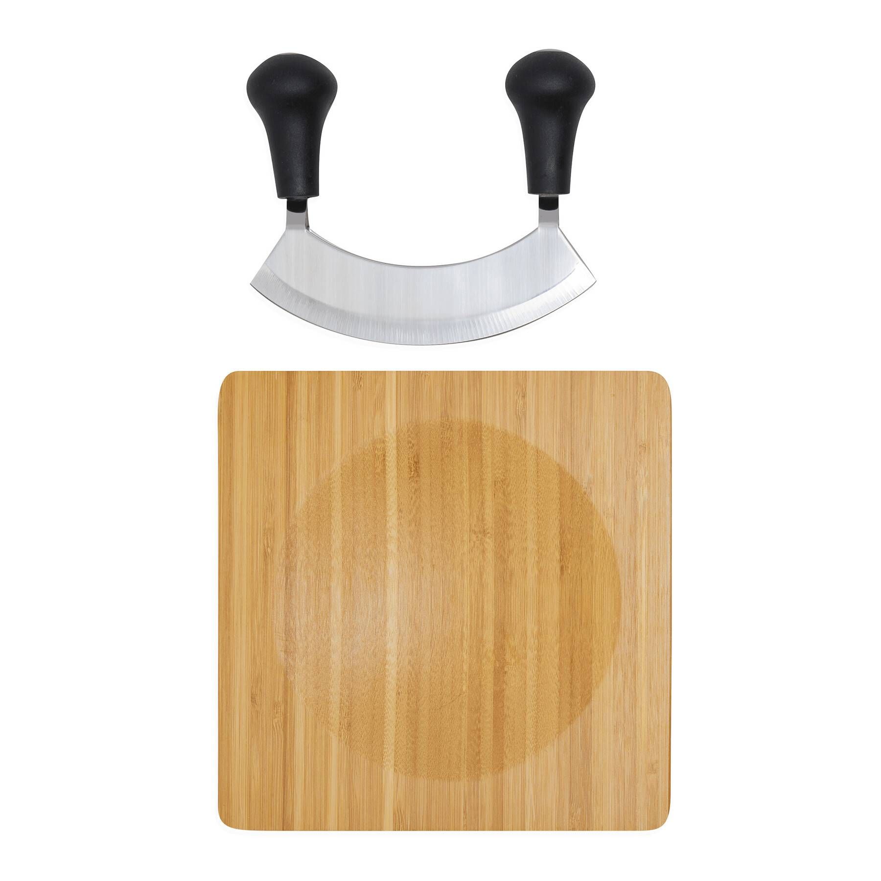 Wiegemesser-Set BUNCH - braun - silber-690