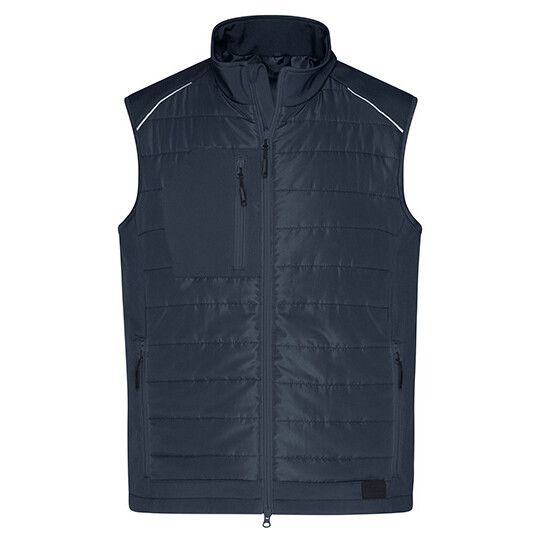 Men´s Hybrid Vest - carbon - carbon-804